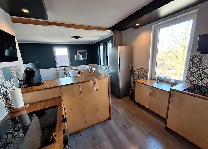 Gross, 8 Personen, 5 Zimmer, 2 Baeder Апартаменты