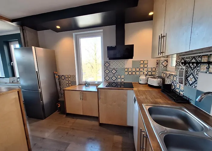 Gross, 8 Personen, 5 Zimmer, 2 Baeder Апартаменты Эрлингхаузен