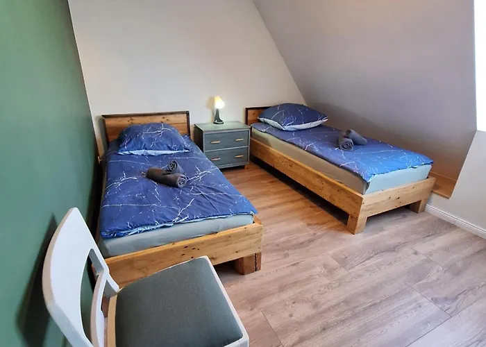 Gross, 8 Personen, 5 Zimmer, 2 Baeder Апартаменты Эрлингхаузен